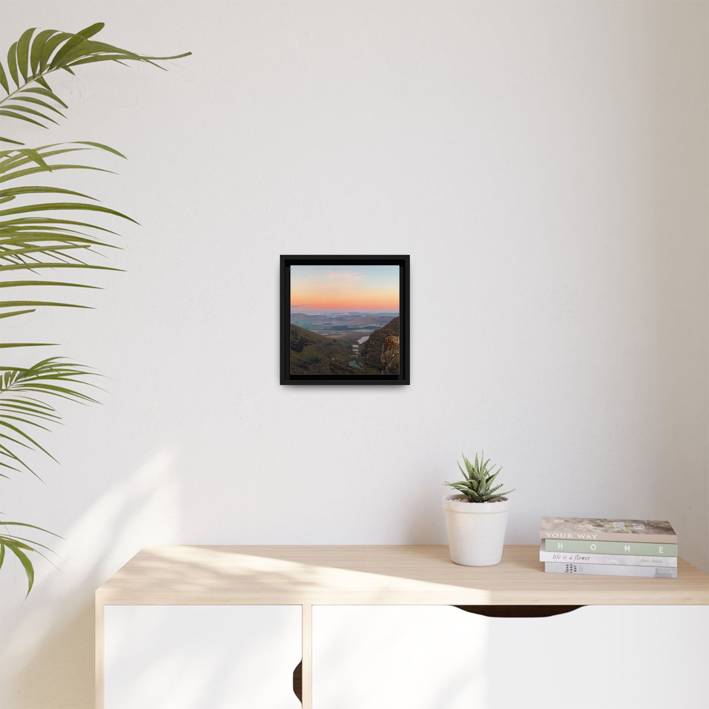On The Way To Mount Brandon Matte Canvas, Framed (Multi-color)