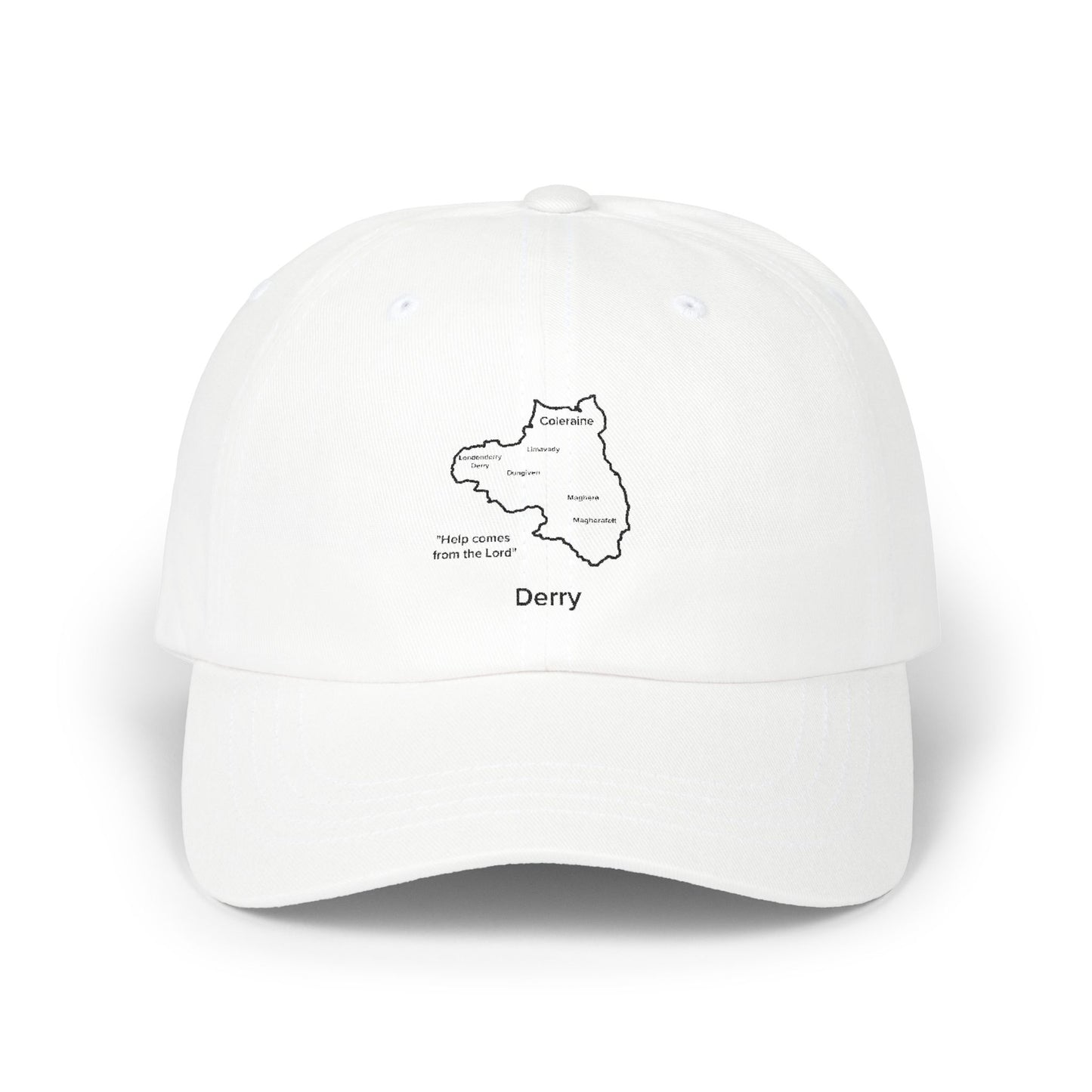 Derry - Stylish White Hat for Everyday Wear