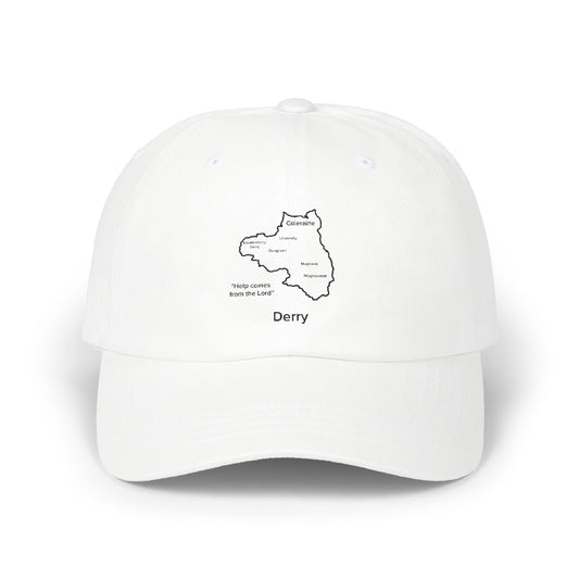 Derry - Stylish White Hat for Everyday Wear