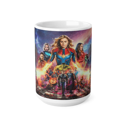 Superhero Ceramic Coffee Cups - 11oz & 15oz - Perfect Gift for Comic Fans