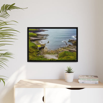 Somewhere in Sligo Matte Canvas, Framed (Multi-color)