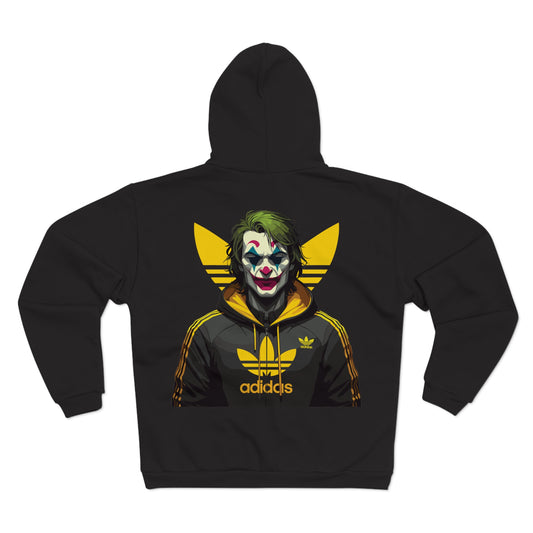 Joker And Adidas Cool Graphic Unisex Hooded Zip Sweatshirt