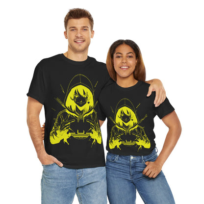 Calmness Unisex Heavy Cotton Tee Yellow