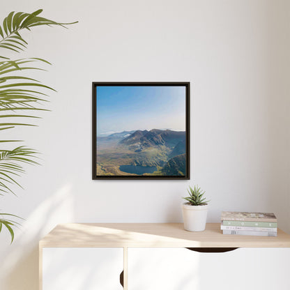 MacGillycuddy's Reeks Matte Canvas, Framed (Multi-color)
