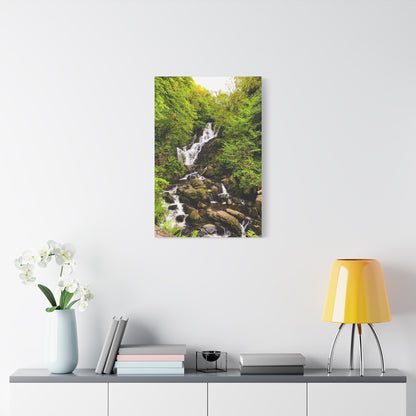 Torc waterfall Matte Canvas, Stretched, 1.25"