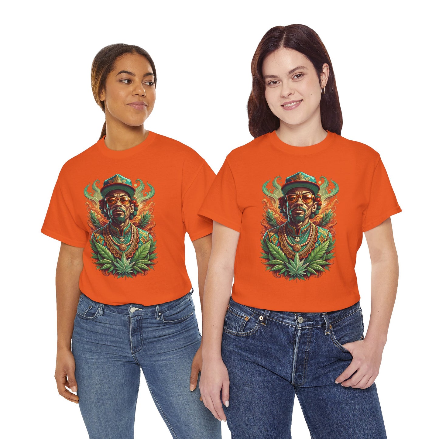 Reggae Lion Tee — Rasta Portrait Graphic T-Shirt
