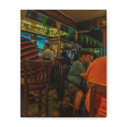 Irish Pub Matte Canvas, Stretched, 1.25"