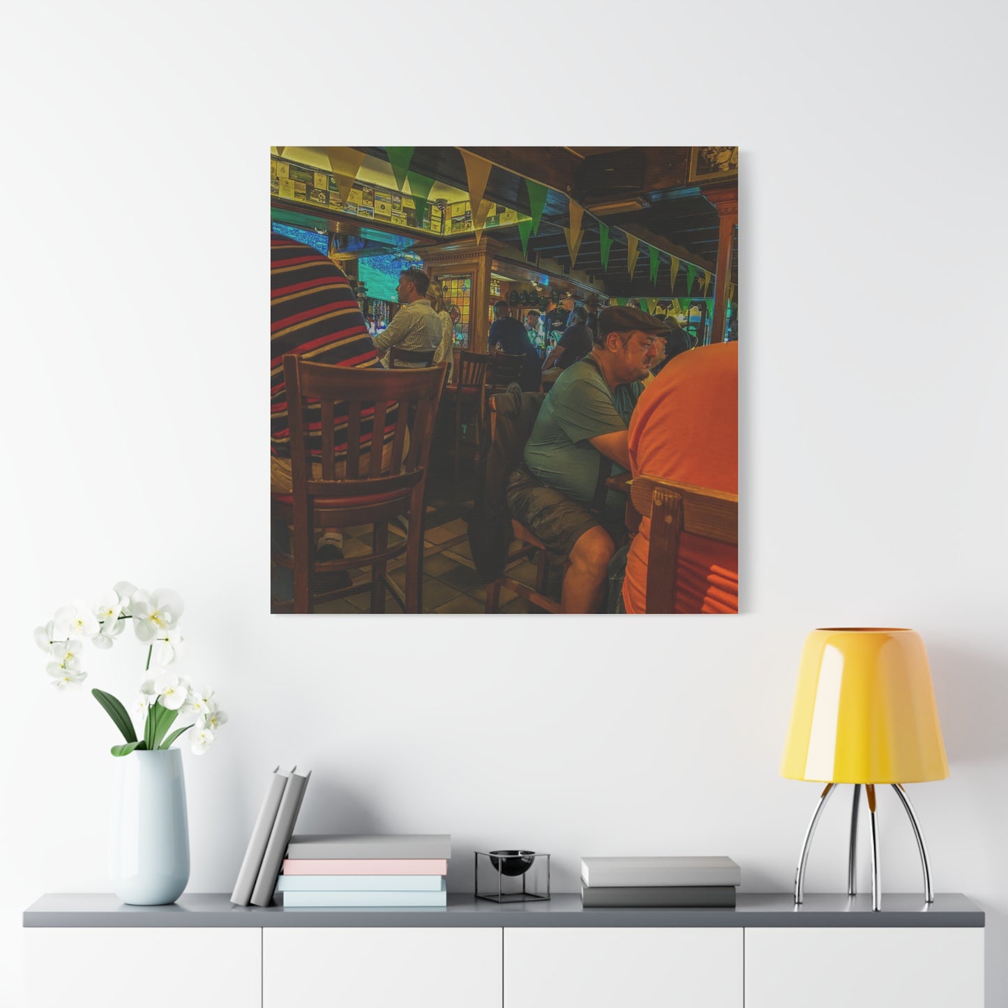 Irish Pub Matte Canvas, Stretched, 1.25"