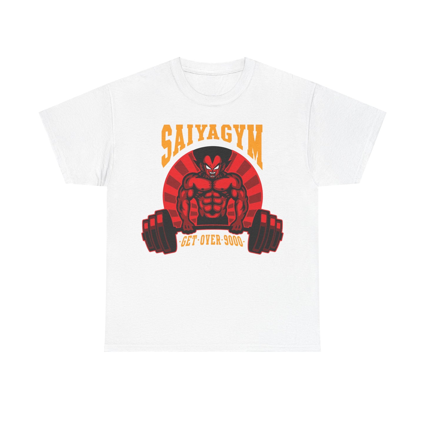 Saya Gym White Unisex Heavy Cotton Tee
