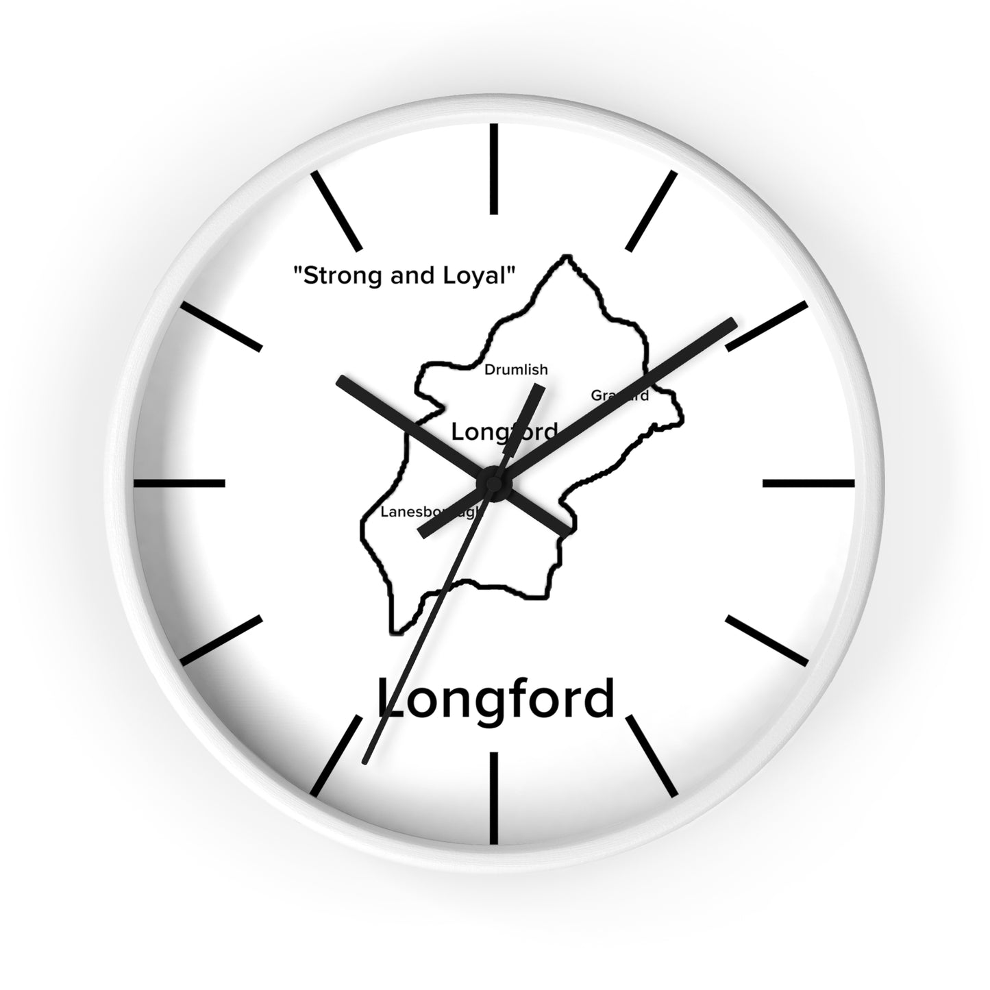 Longford County Wall Clock