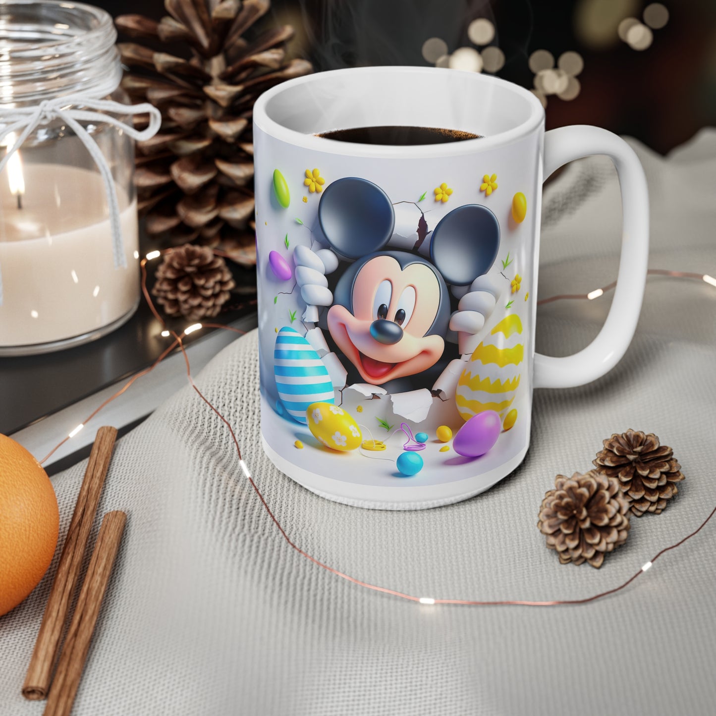 Mickey Mouse Easter Coffee Mug - 11oz & 15oz