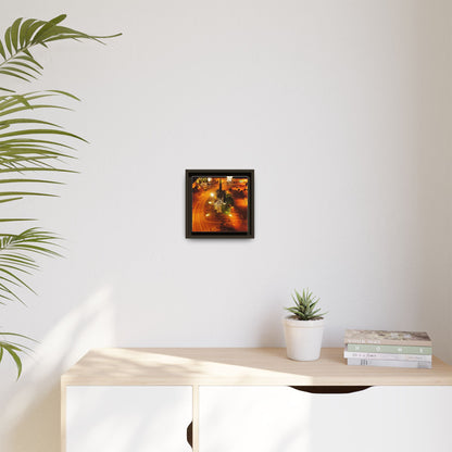 Listowel Church Matte Canvas, Framed (Multi-color)