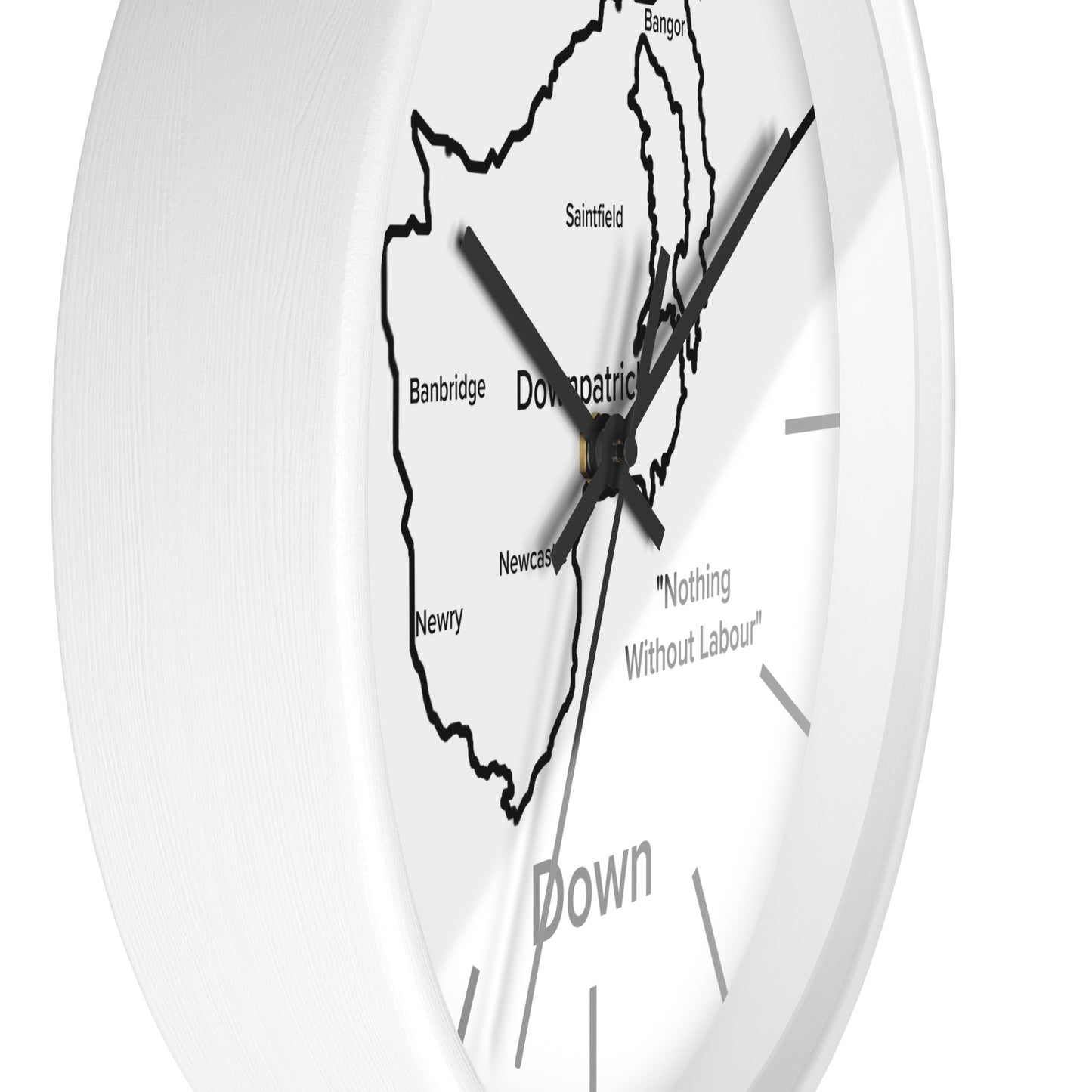 Down County Wall Clock