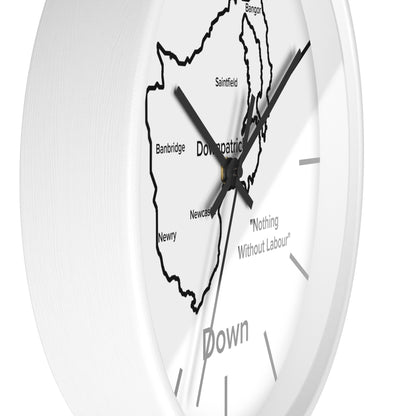Down County Wall Clock
