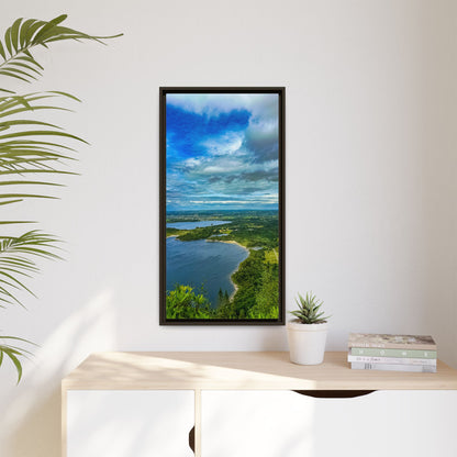 Killarney Trail 2 Matte Canvas, Framed (Multi-color)