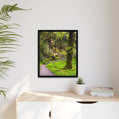 Torc Trail Matte Canvas, Framed (Multi-color)