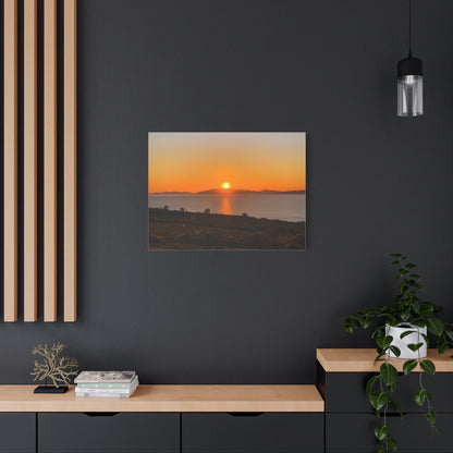 Sunset Ring of Kerry Matte Canvas, Stretched, 1.25"