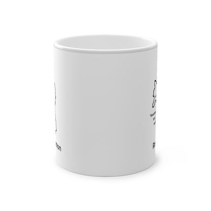 Roscommon Magic Mug: Color - Changing Coffee Cup with Artistic Map Design