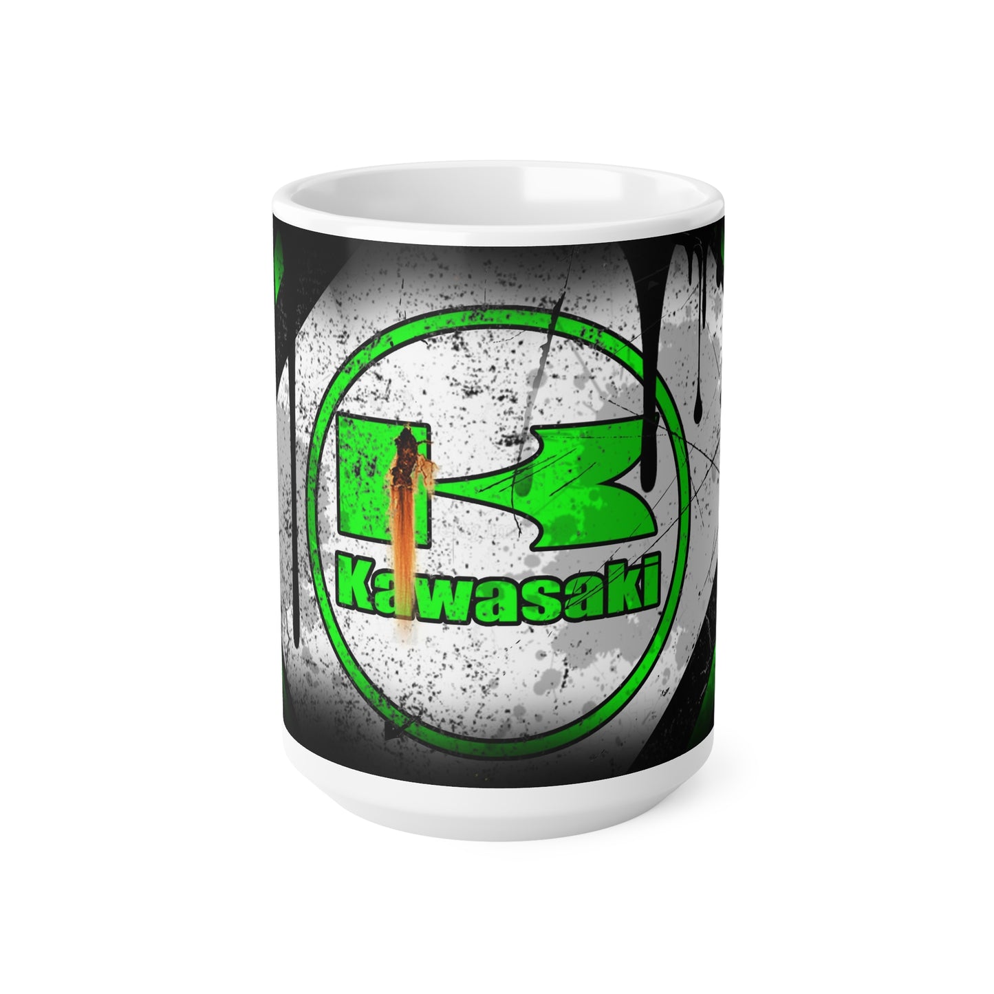Kawasaki Graffiti Ceramic Coffee Cup - 11oz & 15oz