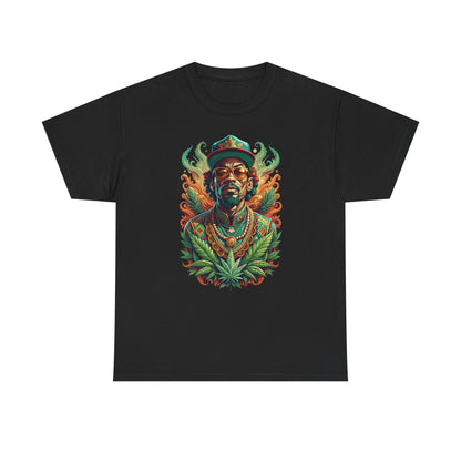 Reggae Lion Tee — Rasta Portrait Graphic T-Shirt
