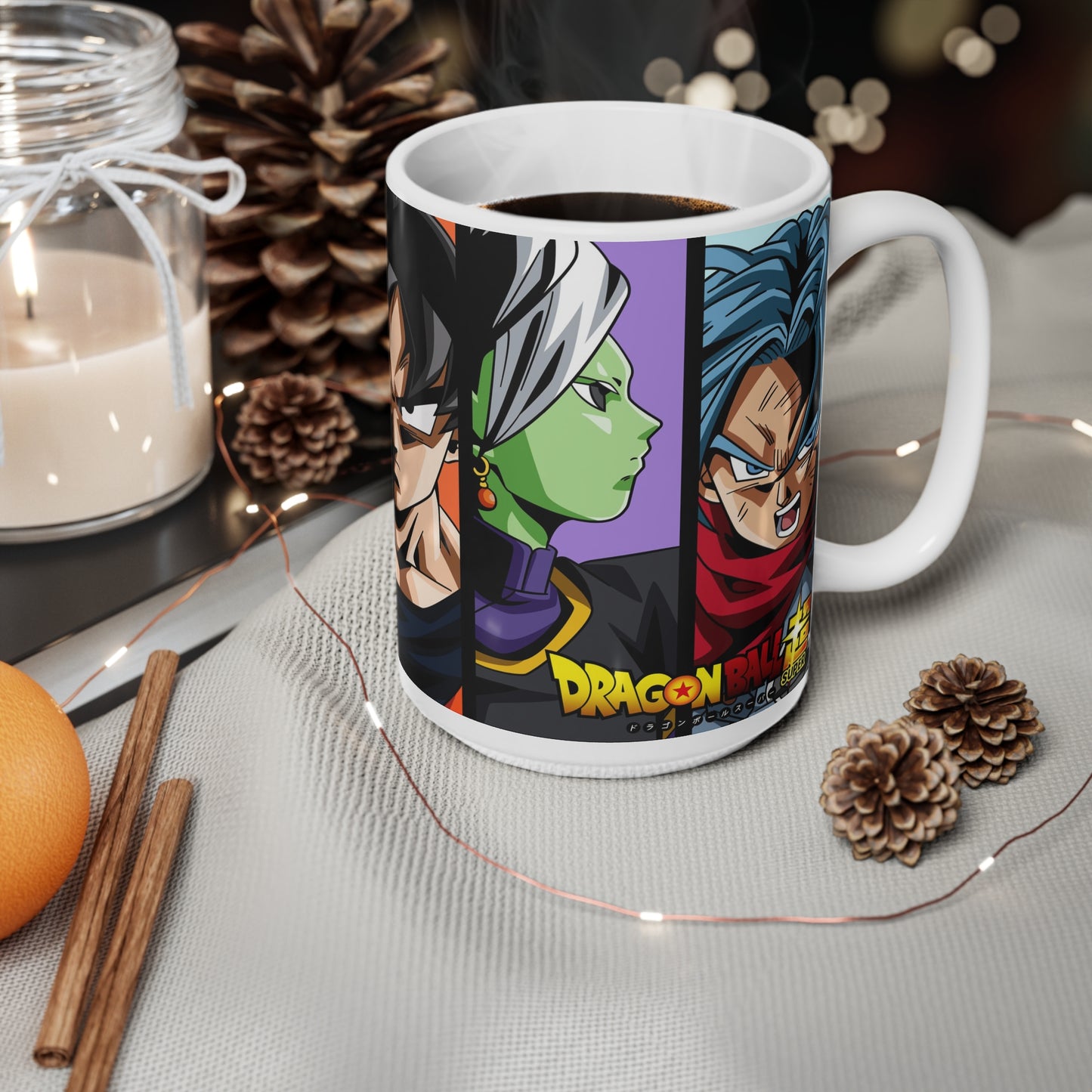Anime Character Ceramic Coffee Cup - 11oz & 15oz - Perfect for Fans
