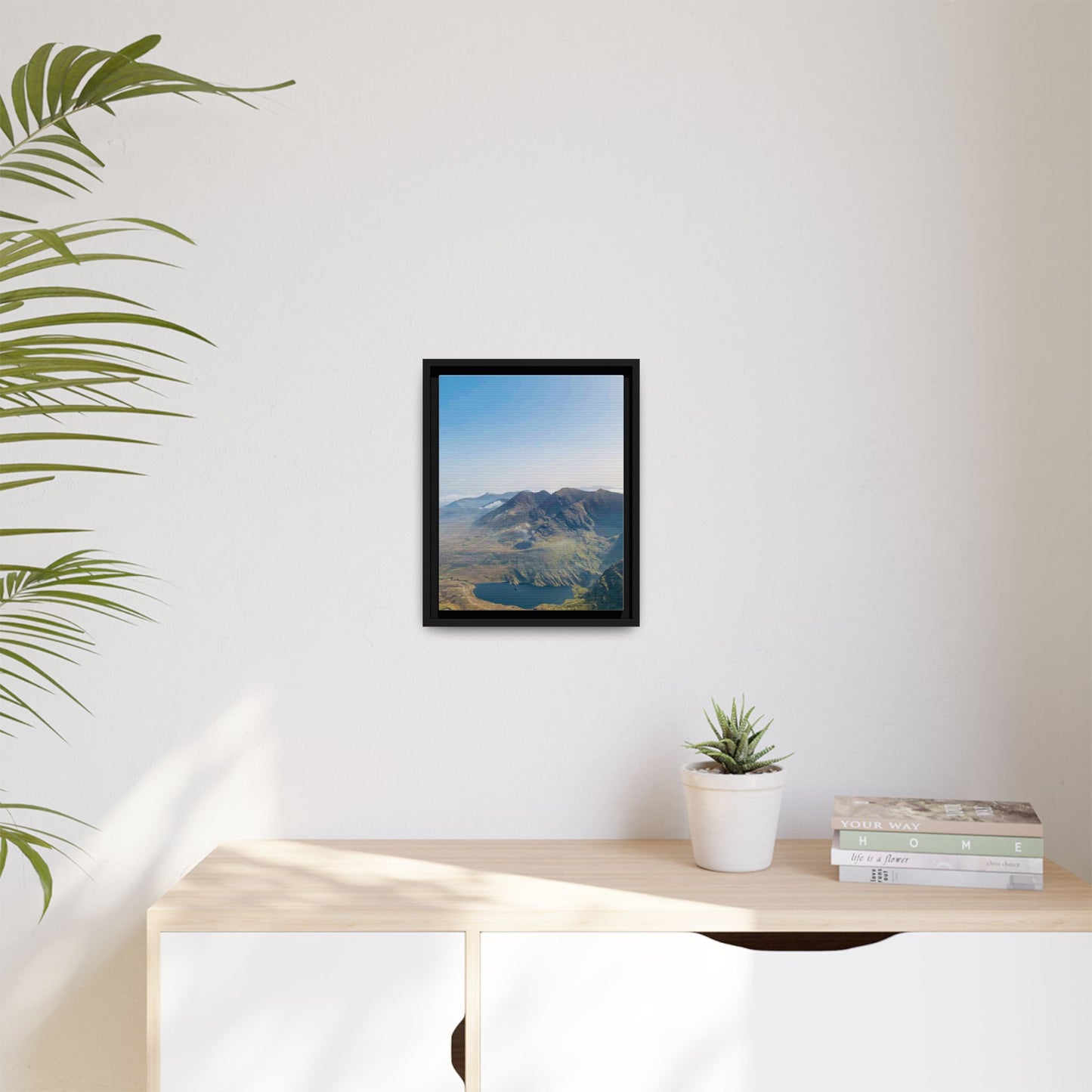 MacGillycuddy's Reeks Matte Canvas, Framed (Multi-color)