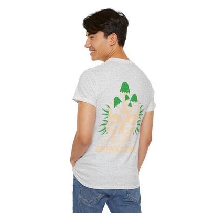 Mushroom Skull 'THINKLESS' T-Shirt