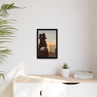 Fenit Matte Canvas, Framed (Multi-color)
