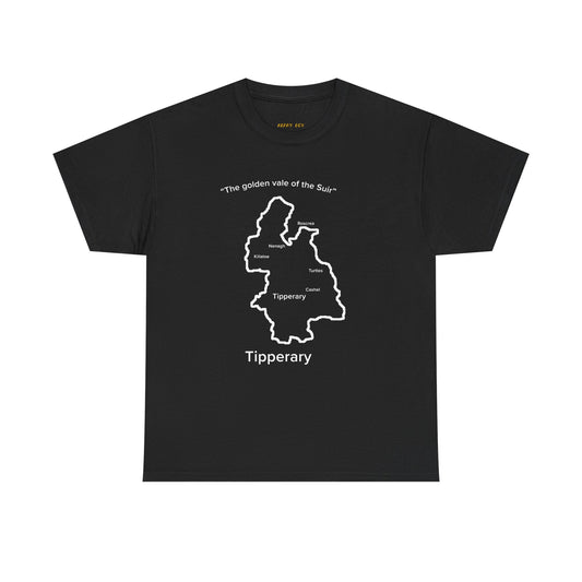 Tipperary Unisex Heavy Cotton T-Shirt Black Edition