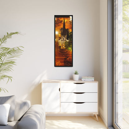 Listowel Church Matte Canvas, Framed (Multi-color)