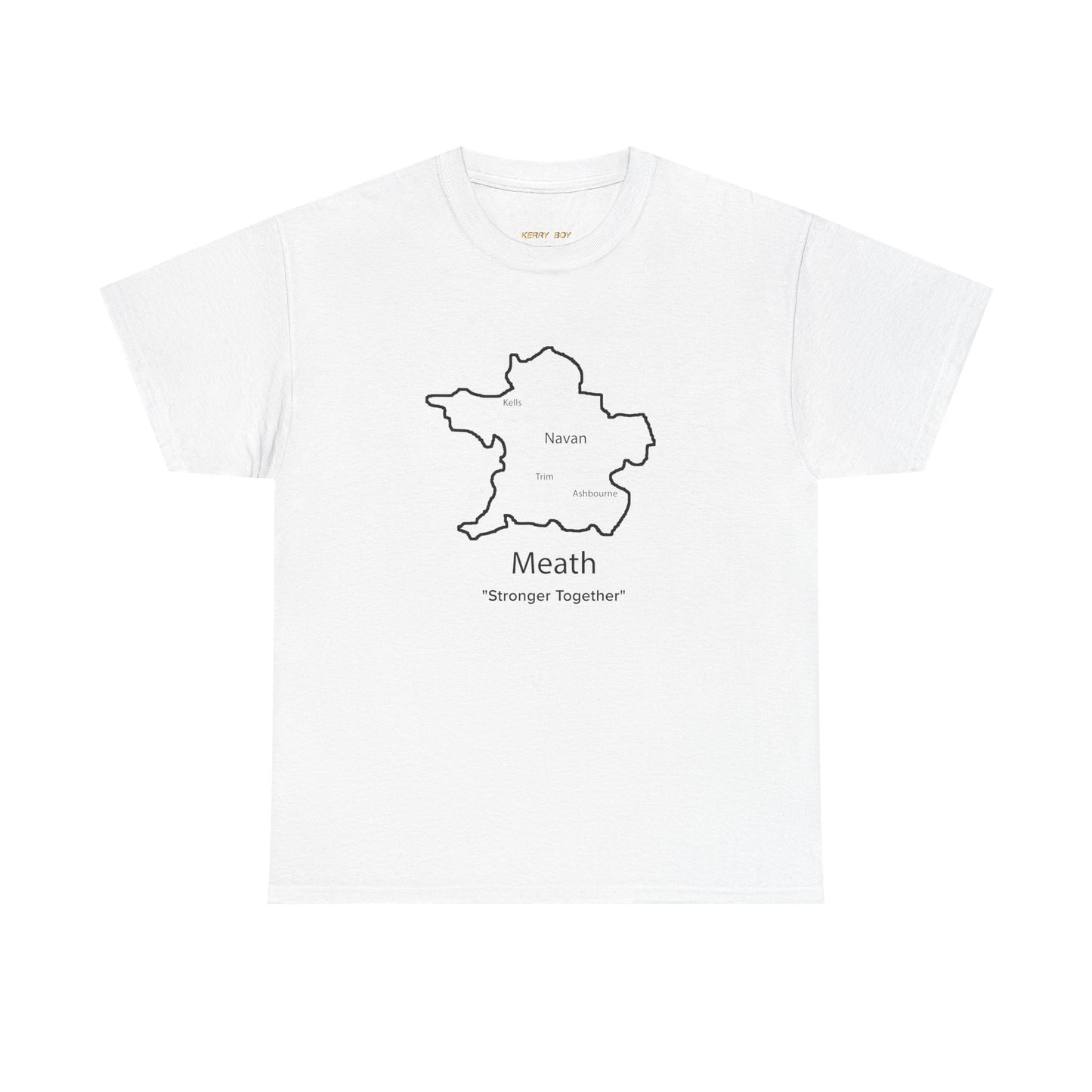 Meath Unisex Heavy Cotton Tee White Edition