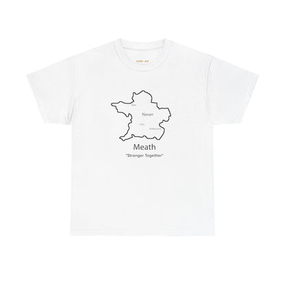 Meath Unisex Heavy Cotton Tee White Edition