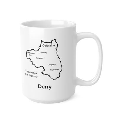 Derry Ceramic Coffee Cup - 11oz & 15oz