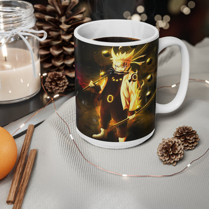 Anime-Inspired Ceramic Coffee Cups - 11oz & 15oz - Perfect for Fans of Adventure