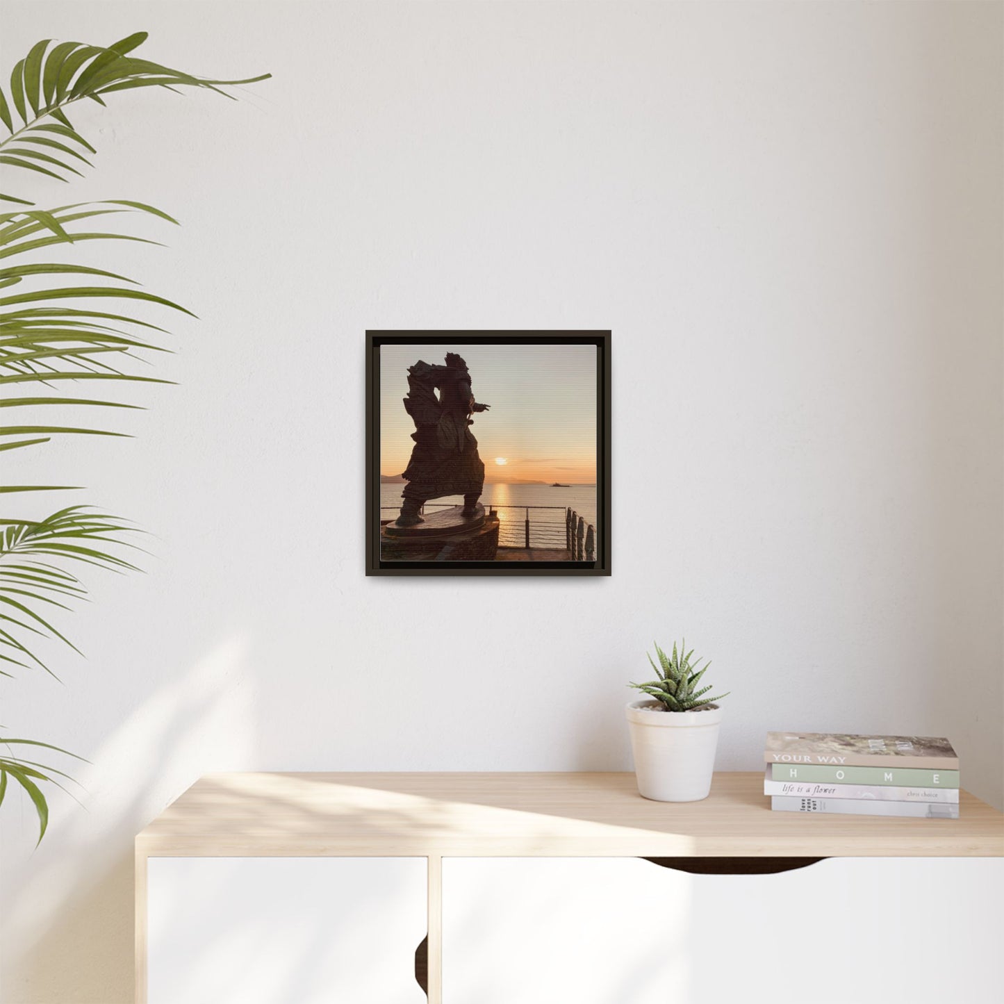 Fenit Matte Canvas, Framed (Multi-color)
