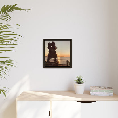Fenit Matte Canvas, Framed (Multi-color)