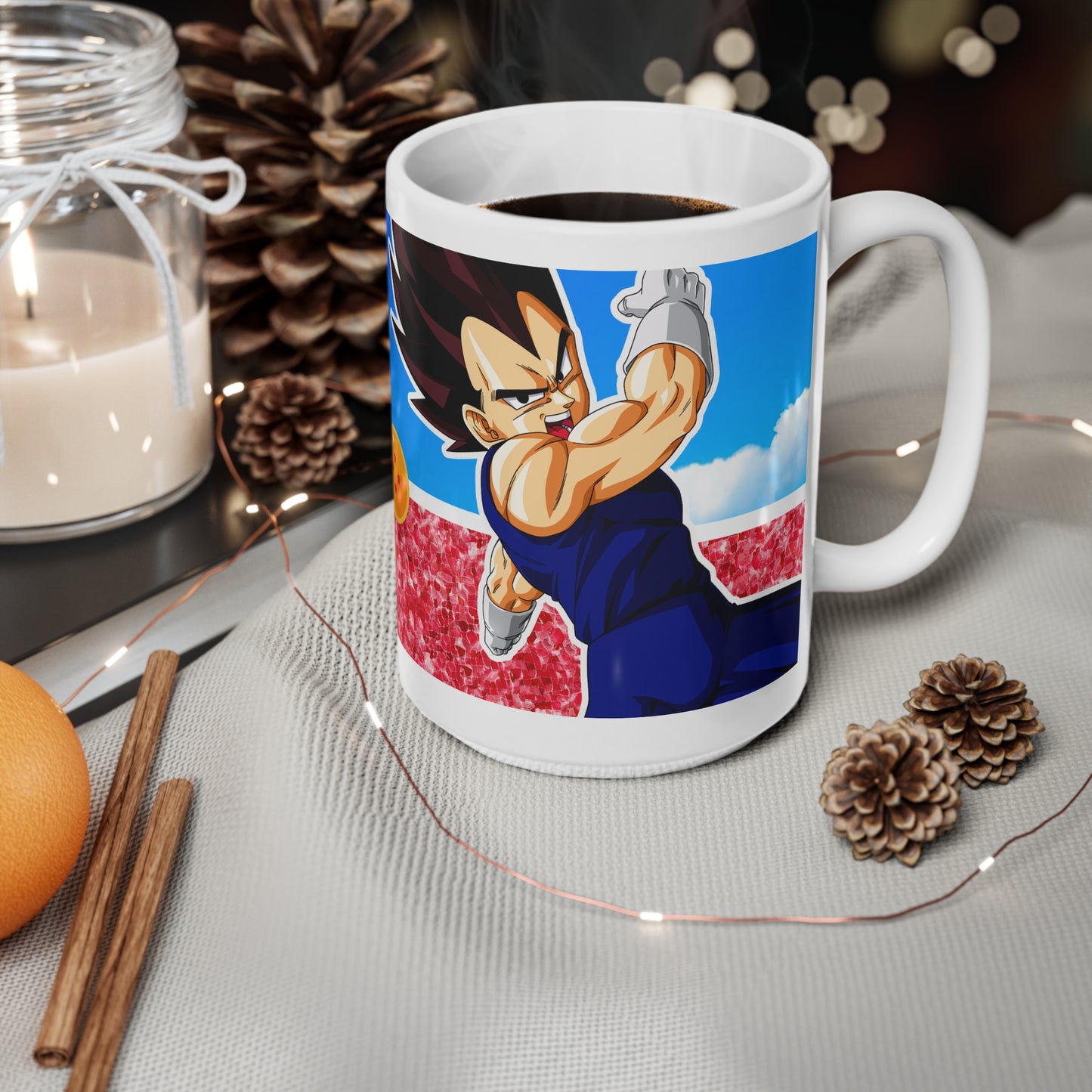 Dragon Ball Z Ceramic Coffee Mug - 11oz & 15oz - Anime Collectible for Fans