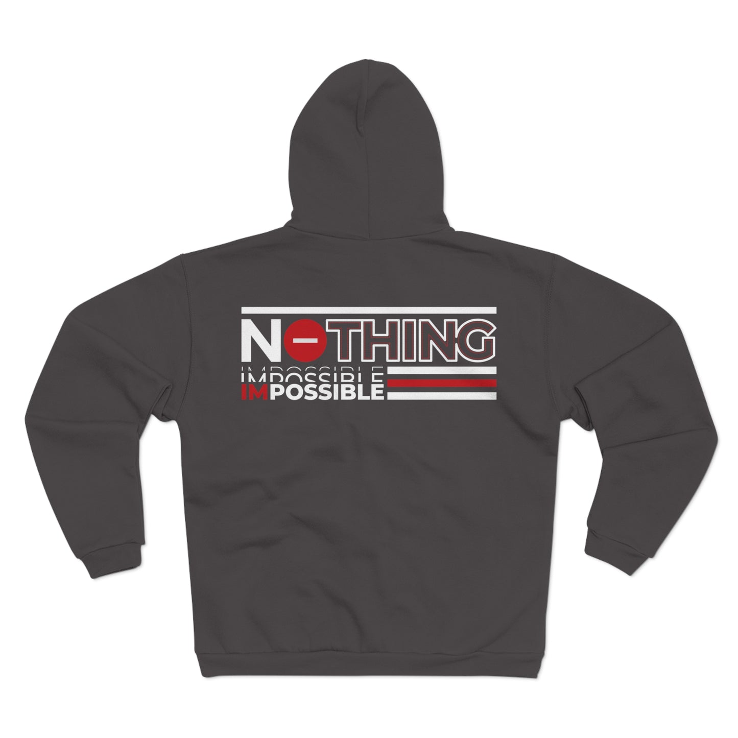 Motivational Graphic Zip - 'Nothing is Impossible' for Daily Inspiration