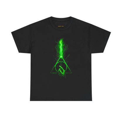 Deathly Hallows Green Magic T-Shirt