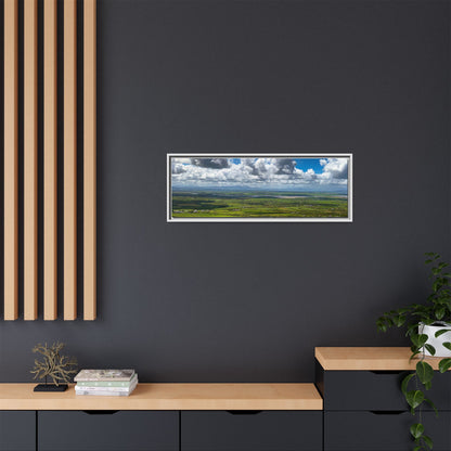 Kerry Panorama Matte Canvas, Framed (Multi-color)