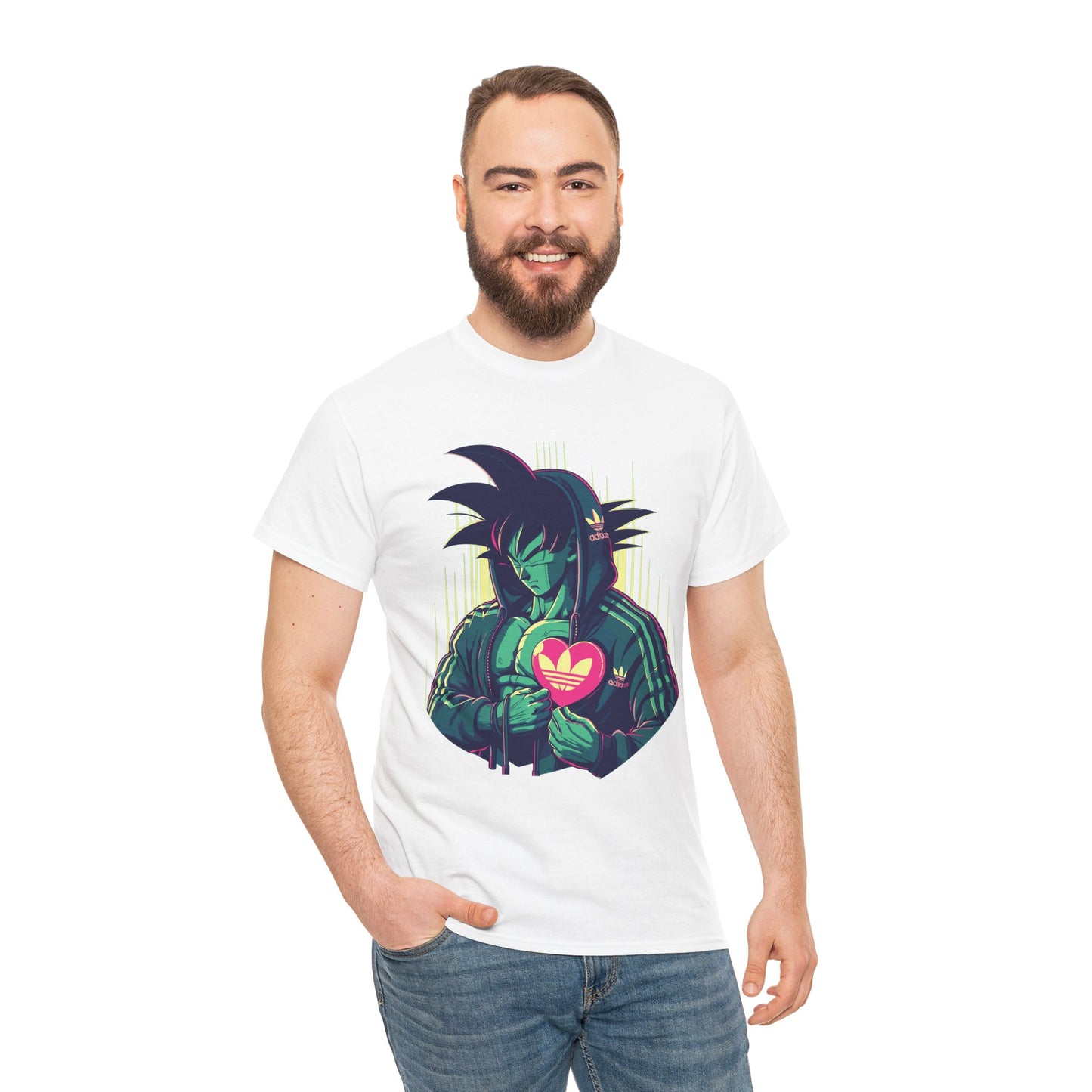 Goku Unisex Heavy Cotton Tee