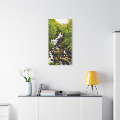 Torc waterfall Matte Canvas, Stretched, 1.25"