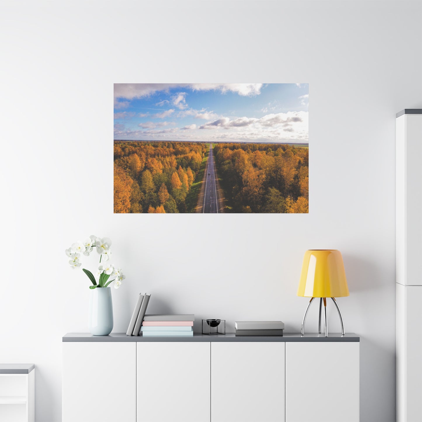 Somewhere in Lithuania Matte Canvas, Stretched, 1.25"