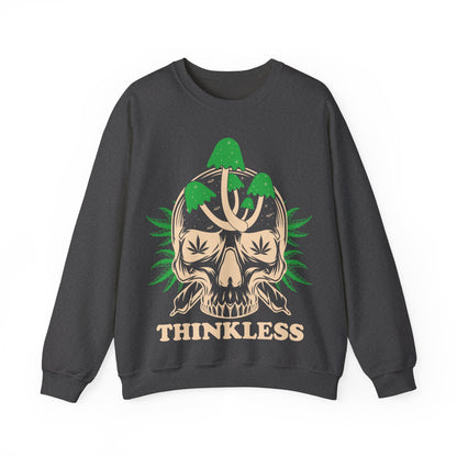 Mushroom Skull 'THINKLESS' Sweatshirt
