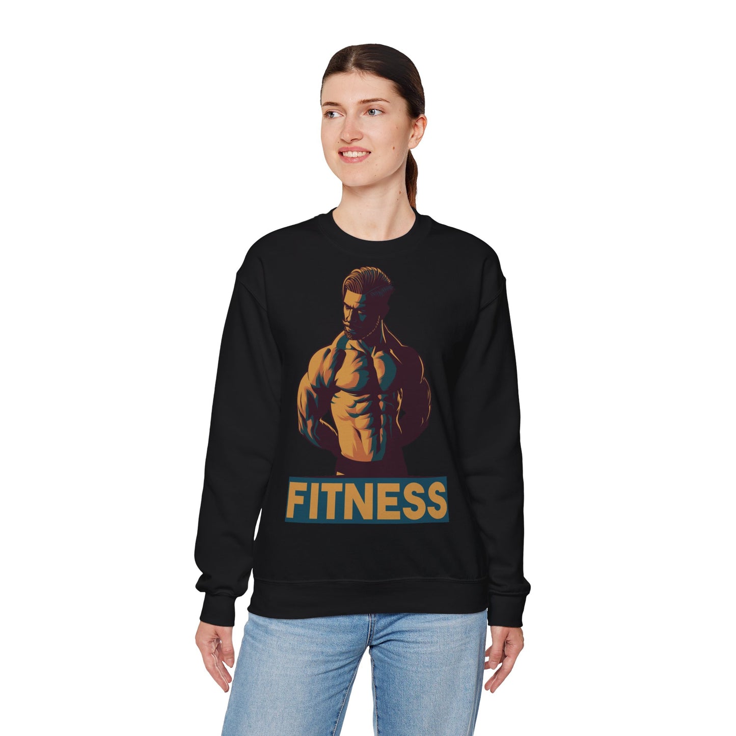 Fitness Motivational Unisex Heavy Blend™ Crewneck Sweatshirt