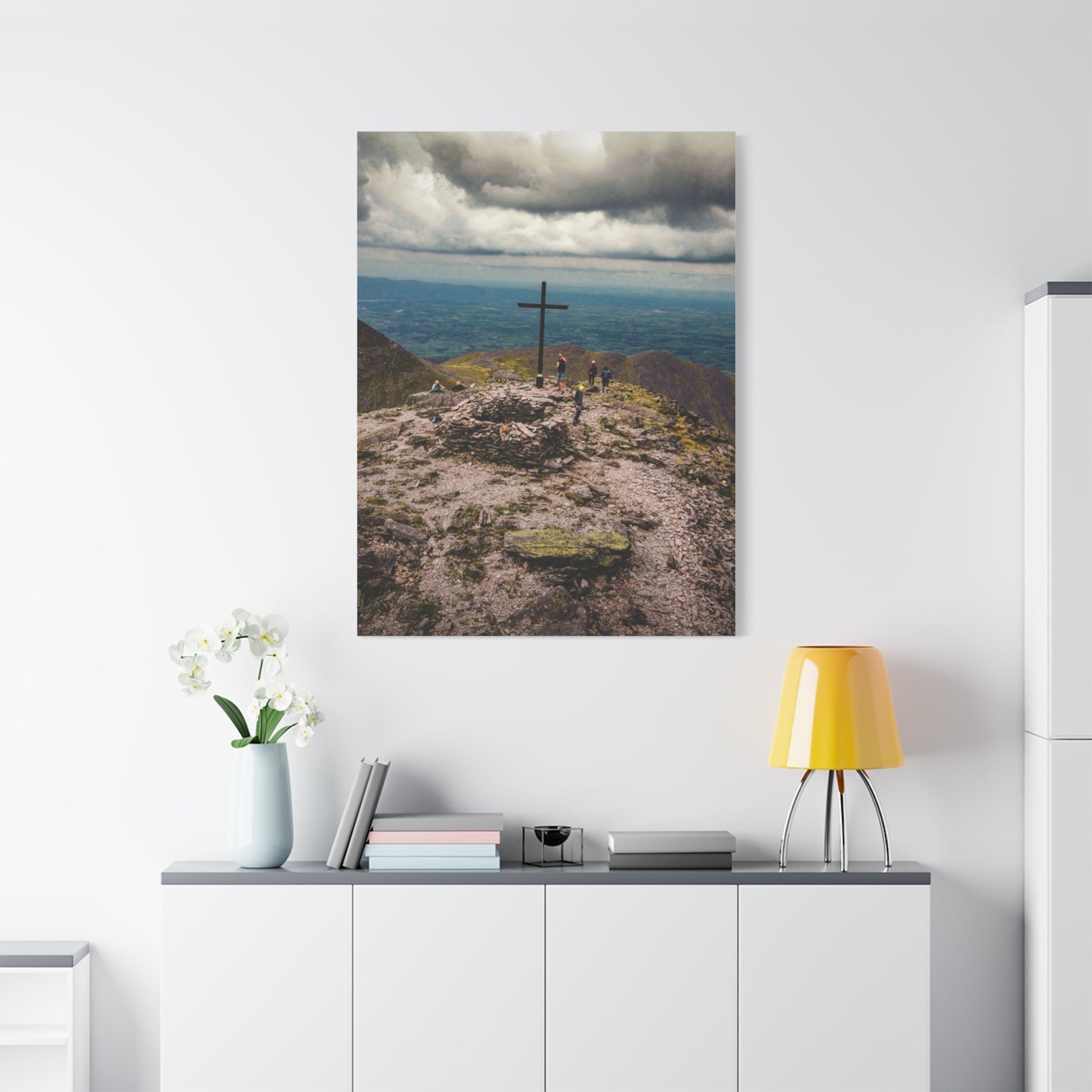 Carrauntoohil  Summit Matte Canvas, Stretched, 1.25"