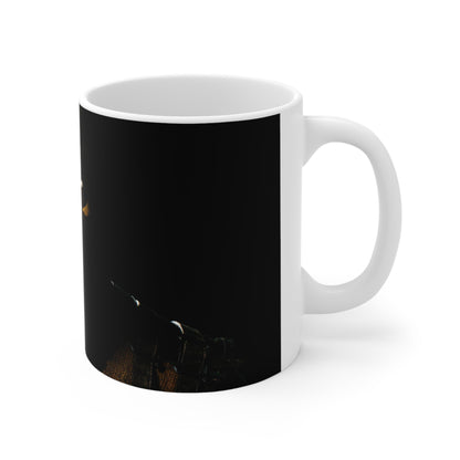 Mortal Kombat Scorpion Ceramic Coffee Mug - Unique 11oz & 15oz Designs for Gamers