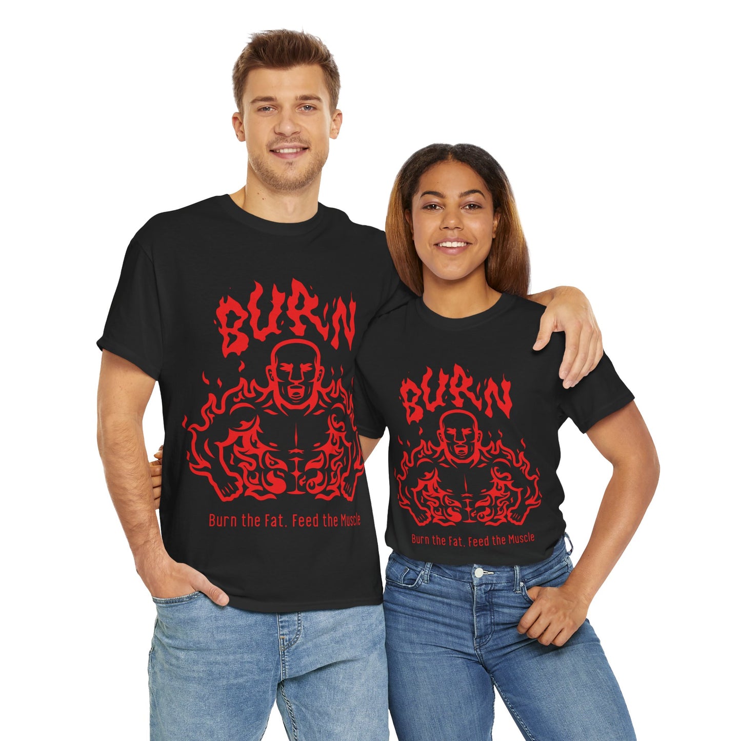 Burn Unisex Heavy Cotton Tee