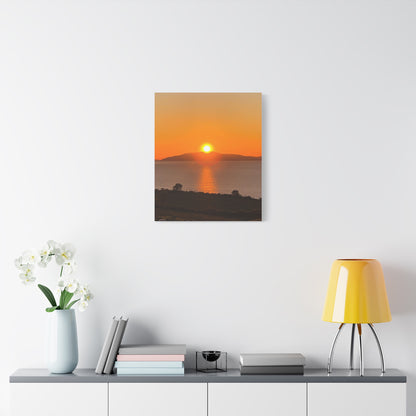Sunset Ring of Kerry Matte Canvas, Stretched, 1.25"