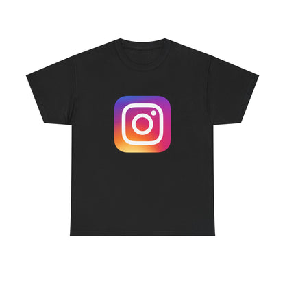 Instagram Logo Unisex Heavy Cotton Tee